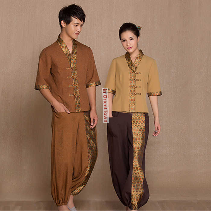 Spa Wellness Beauty - Ensemble haut et pantalon de massage
