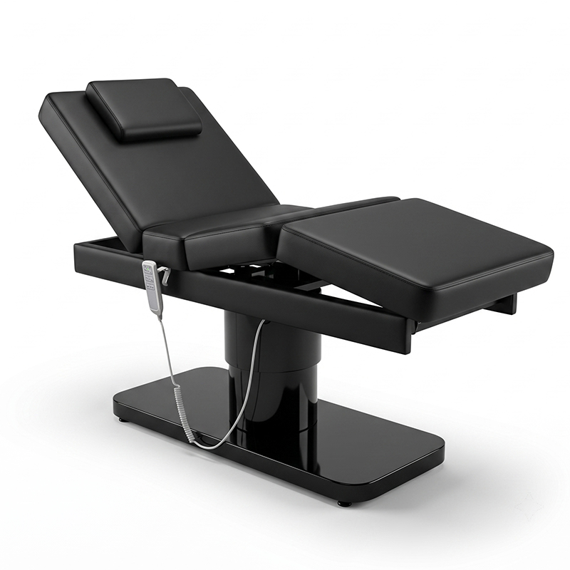Spa Wellness Beauty - Lit de massage spa minimaliste noir