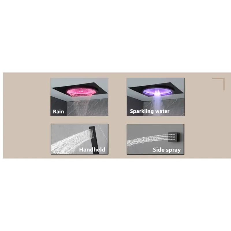 Ensemble de douche LED intelli - Spa & Wellness Earth City Москва Шелепиха avis et prix