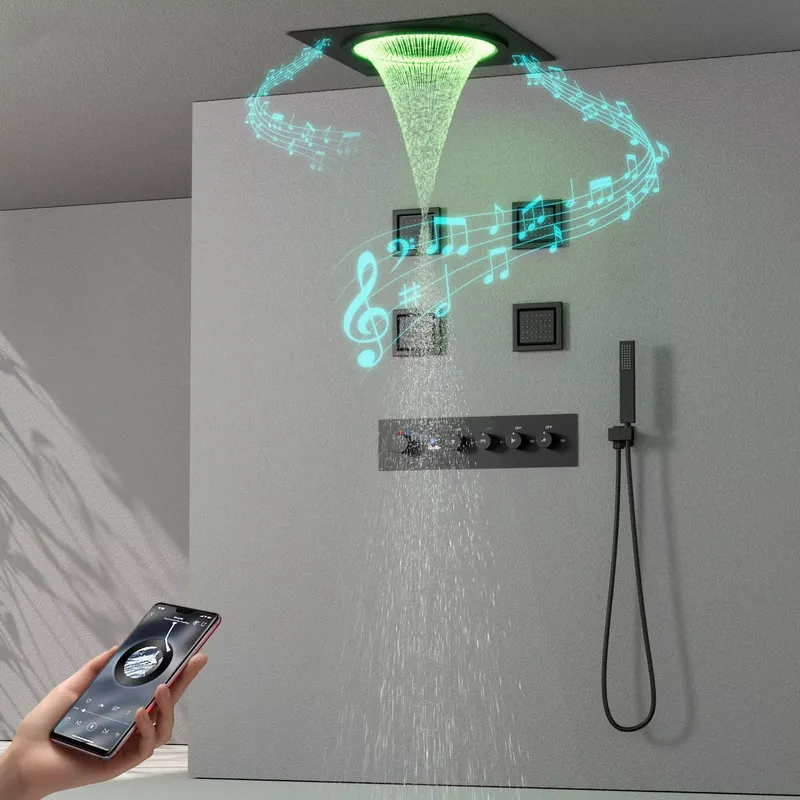 Ensemble de douche LED intelli - Spa & Wellness Earth City Москва Шелепиха avis et prix