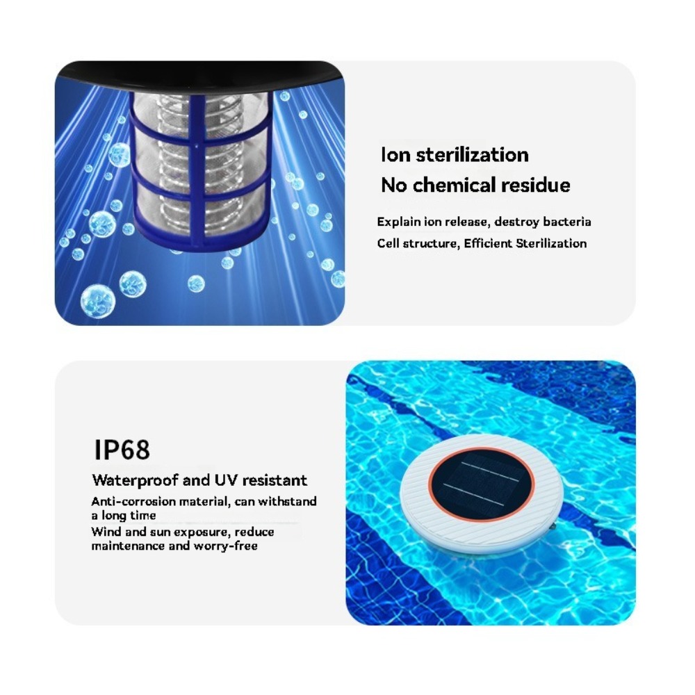 Ioniseur solaire pour piscine, - W Spa & Wellness avis et prix