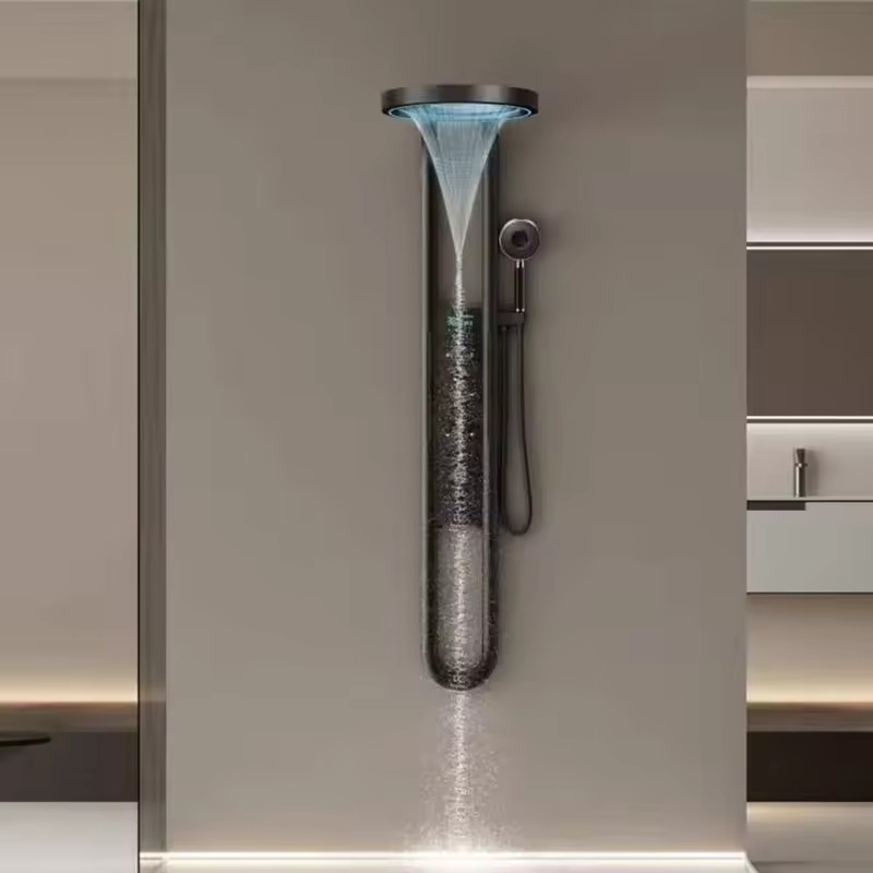 Système de douche thermostatiq - Spa & Wellness Earth City Москва Шелепиха avis et prix