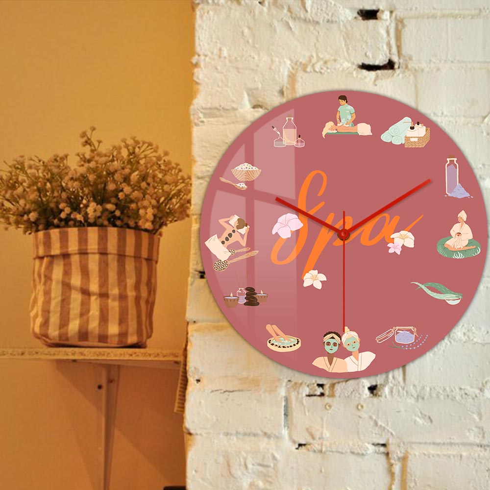 Horloge murale silencieuse à q - Spa Wellness Beauty avis et prix