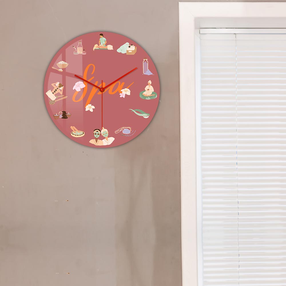 Horloge murale silencieuse à q - Spa Wellness Beauty avis et prix