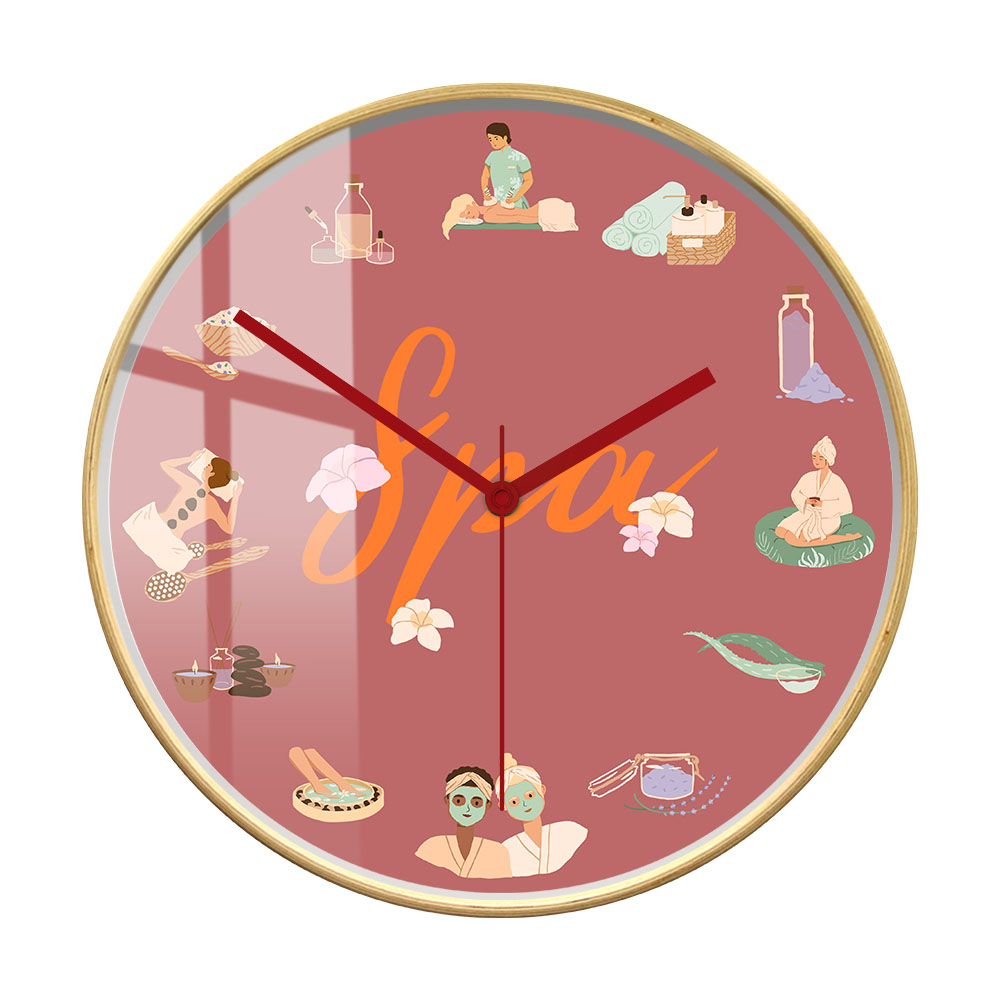 Horloge murale silencieuse à q - Spa Wellness Beauty avis et prix