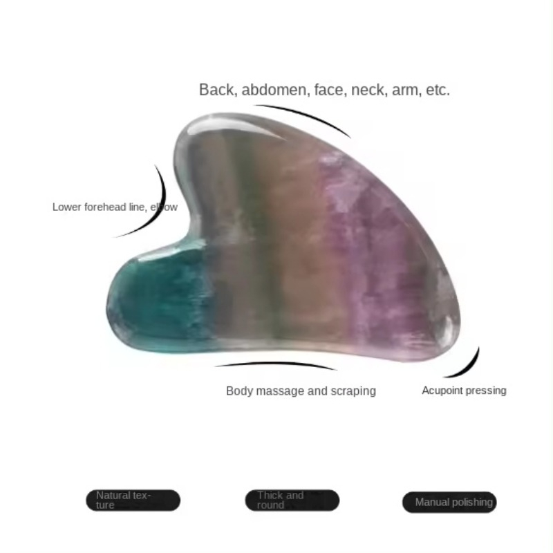 Planche de Gua Sha en Fluorite - Spa Wellness Beauty avis et prix