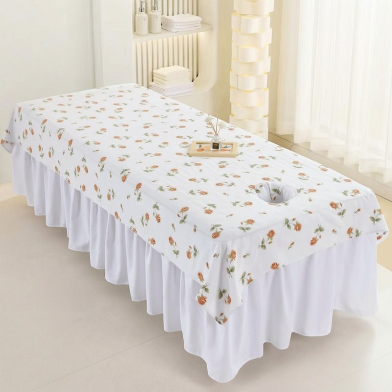 Drap de table de massage impri - Spa Wellness Beauty avis et prix