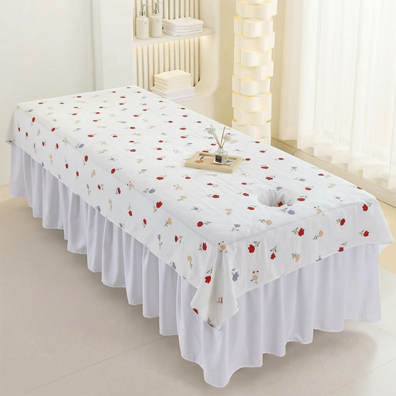 Drap de table de massage impri - Spa Wellness Beauty avis et prix